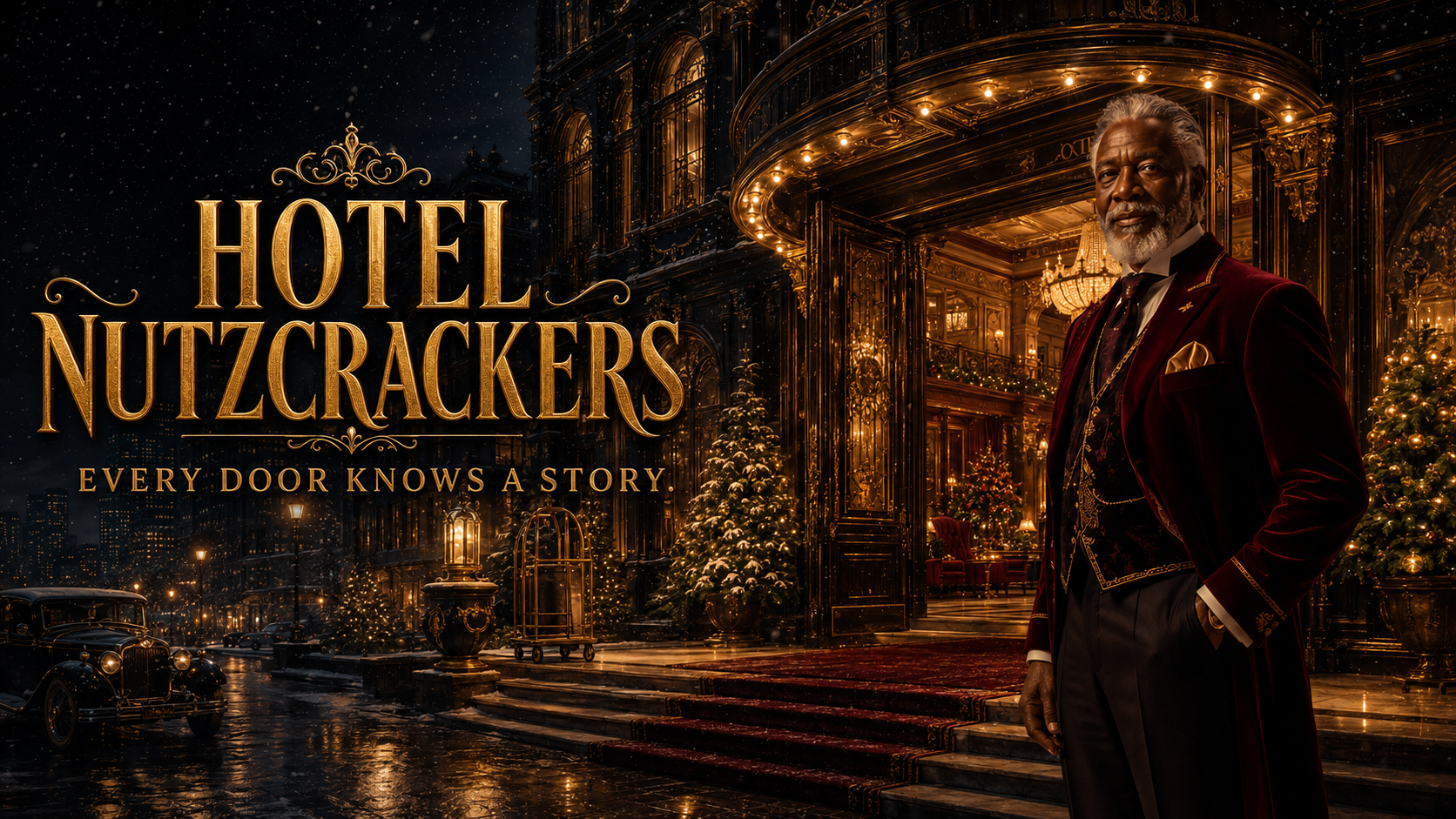 Hotel Nutzcrackers entrance